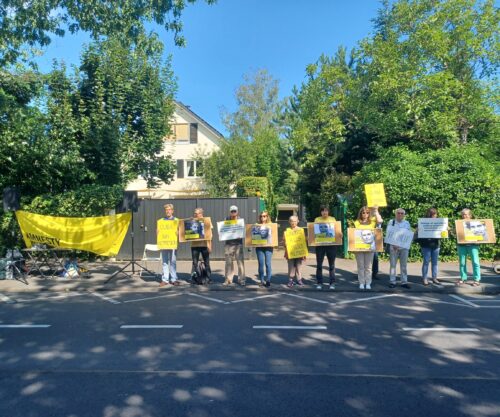 Mahnwache für politische Gefangene in Kuba